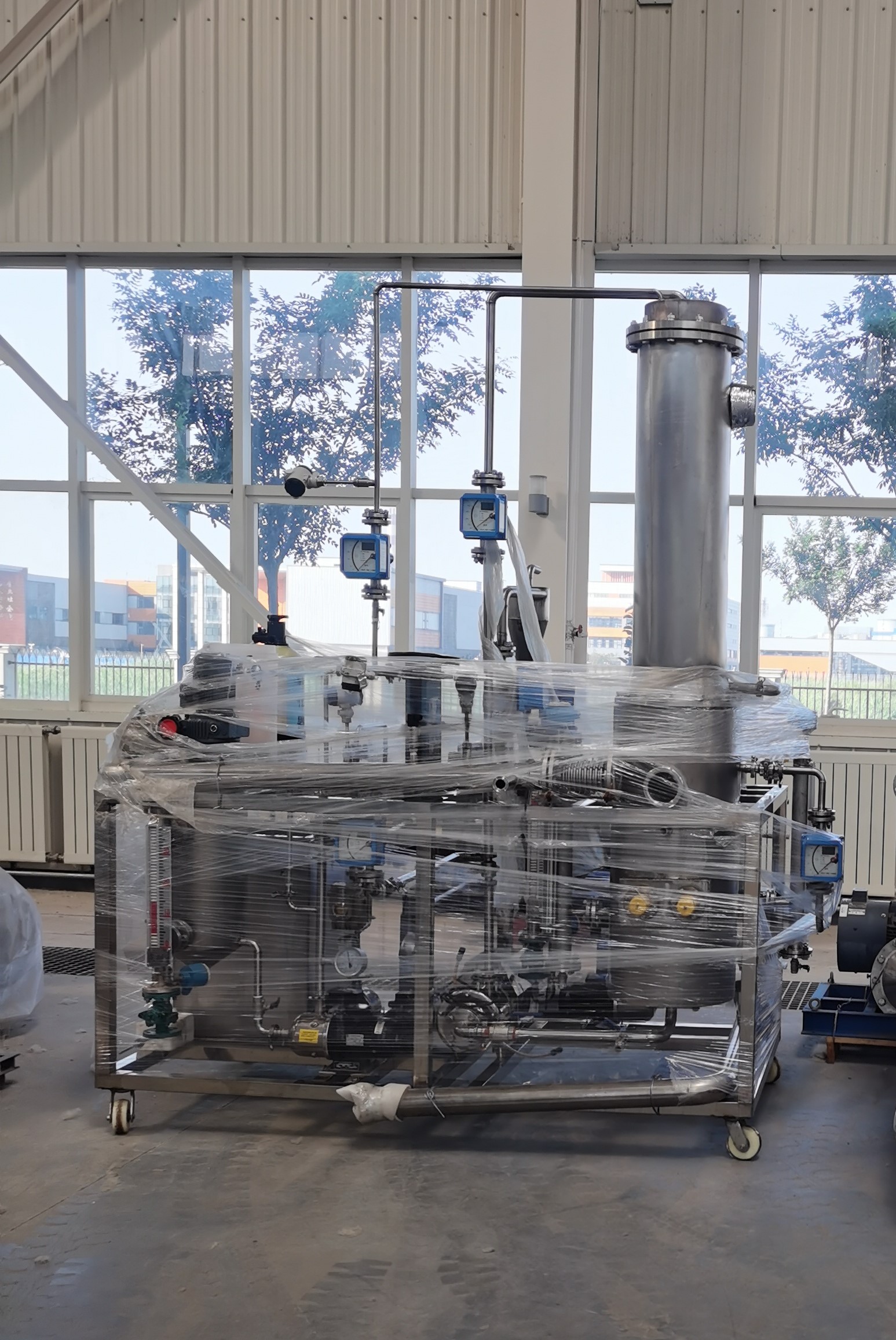 MVR降膜蒸发器试验装置