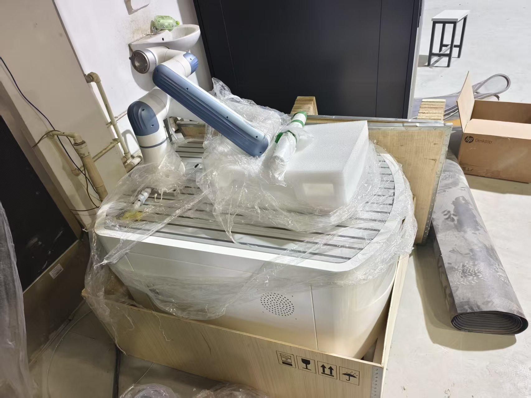 轨道车辆智能巡检机器人实训平台